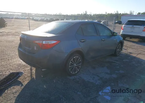 2014 Toyota Corolla S Plus z USA, uszkodzony, nr VIN 2T1BURHEXEC014244